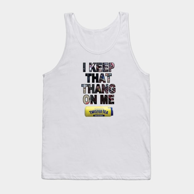 Twisted Tea Thang Tank Top by Comixdesign
